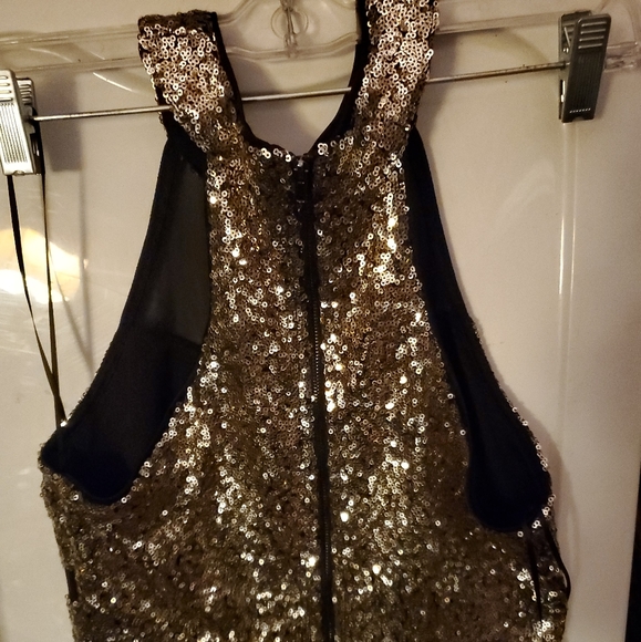 Sparkling Sequin Cocktail Dress by Guess - Picture 6 of 6